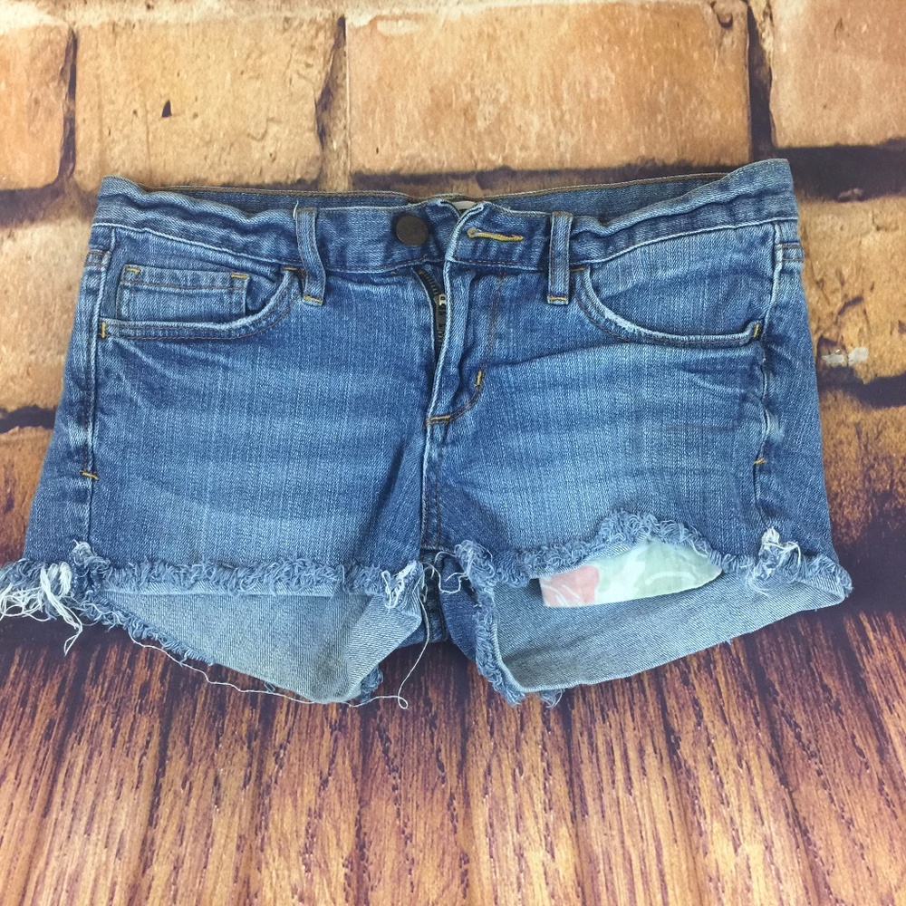 🌸Roxy Short Shorts sz 5 Distressed G9